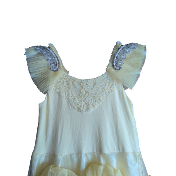 6 Dollcake Yellow Best Wishes Frock - Picture 2 of 6